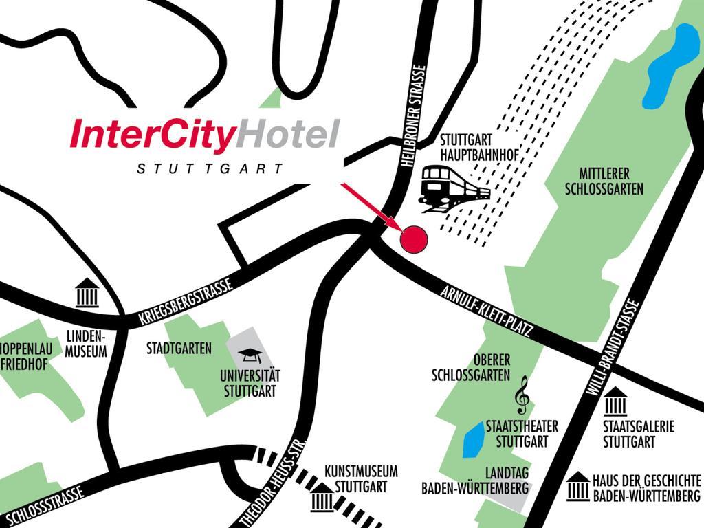 Intercityhotel Штутгарт Экстерьер фото